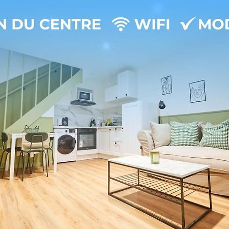 Nouveaute ! Lille T3 Avec Decor Moderne, Wifi Luaran gambar